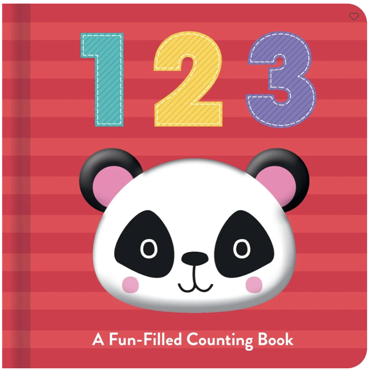 123 Fabric Face Board Book